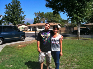 Freddy w/sister Marlene