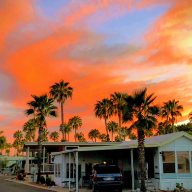 Feb 27th, a Desert Sunset