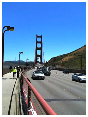 Walking on the Bridge