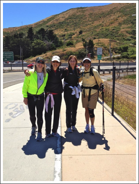 Arriving at Golden Gate Bridge